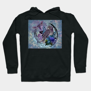 Purple Owl Hoodie